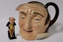 CHARACTER JUG & FIGURE