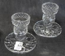 WATERFORD CANDLEHOLDERS