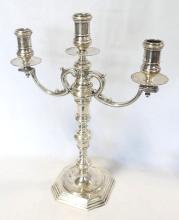 PAIR OF BIRKS STERLING CANDELABRA
