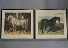 PAIR OF HORSE PRINTS