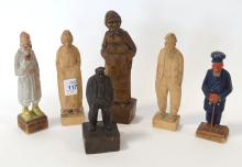SIX QUEBEC WOOD CARVINGS