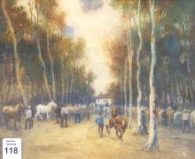 WILLIAM BROCK WATERCOLOUR