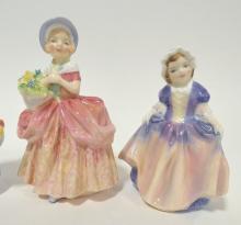 FOUR ROYAL DOULTON FIGURINES