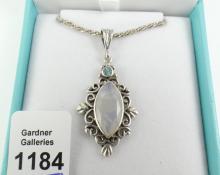 GEMSTONE PENDANT NECKLACE