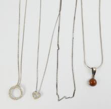 7 STERLING SILVER CHAINS