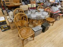 RATTAN DINETTE SET