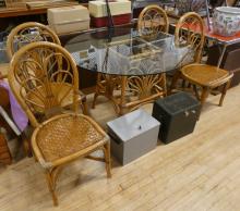 RATTAN DINETTE SET