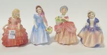FOUR ROYAL DOULTON FIGURINES