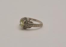 14KT YELLOW SAPPHIRE RING