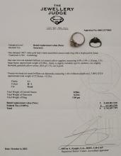 14KT YELLOW SAPPHIRE RING