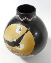 LEIGH SMITH TALKING EARTH POTTERY VASE