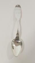 SEVEN EARLY CANADIAN SILVER SPOONS