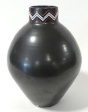 LEIGH SMITH TALKING EARTH POTTERY VASE