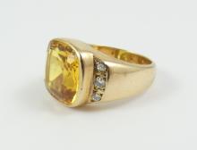 CITRINE RING