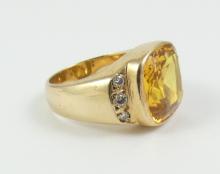 CITRINE RING