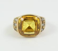 CITRINE RING