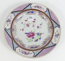 18TH CENTURY PORCELAIN PLATE