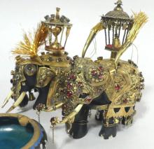 CLOISONNE AND CABINET FIGURES