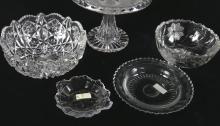 ANTIQUE/VINTAGE CRYSTAL & GLASS