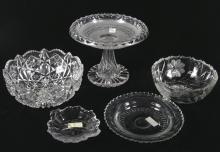 ANTIQUE/VINTAGE CRYSTAL & GLASS