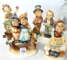 HUMMEL FIGURINES, ETC.