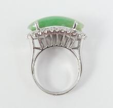 JADE & DIAMOND RING