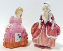 TWO ROYAL DOULTON FIGURINES