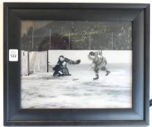 AUTOGRAPHED MAURICE RICHARD PHOTO