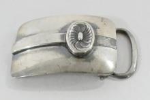 STERLING BELT BUCKLE