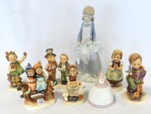 HUMMEL FIGURINES, ETC.