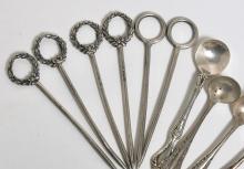 STERLING PICKS AND SPOONS