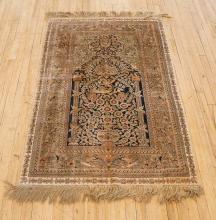 ANTIQUE PERSIAN SILK RUG