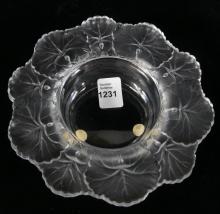 LALIQUE CRYSTAL BOWL