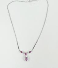 RUBY & DIAMOND NECKLACE