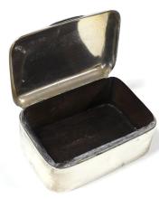 STERLING CIGARETTE BOX