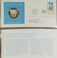 2 STAMP & COIN ALBUMS