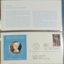 2 STAMP & COIN ALBUMS