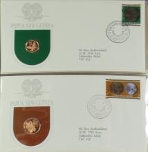 2 STAMP & COIN ALBUMS