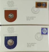 2 STAMP & COIN ALBUMS