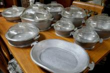 PEWTER SERVING BOWLS