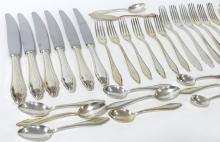 CONTINENTAL SILVER FLATWARE SET