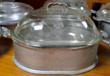 PEWTER SERVING BOWLS