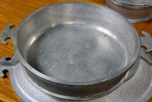 PEWTER SERVING BOWLS