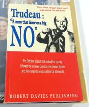 PIERRE TRUDEAU AND HILLARY CLINTON AUTOGRAPHS