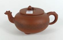 TERRA COTTA TEAPOT