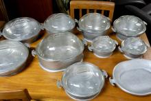 PEWTER SERVING BOWLS