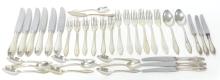 CONTINENTAL SILVER FLATWARE SET