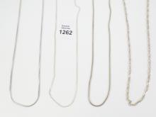 7 STERLING CHAINS