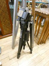 TWO CAMERA TRIPODS