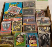 BOX OF TV/MOVIE/MUSIC/WAR CARDS